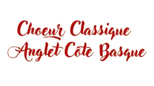 logo "Choeur classique Anglet Côte Basque"